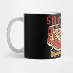 Vintage Style Sneaker Head-Keepin'it Classic Mug